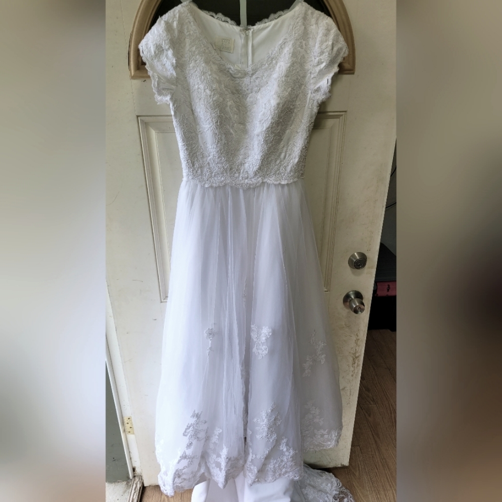 Flattering Summer Wedding Dress